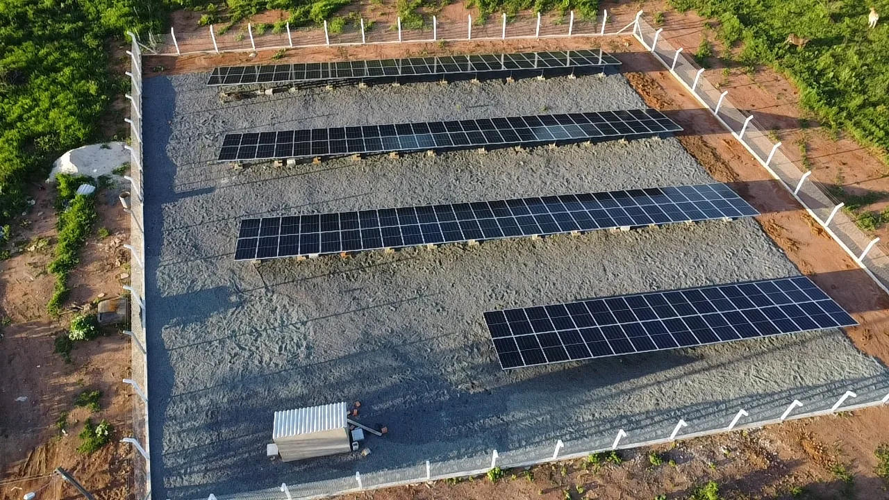 Instalação solar rural BSBtec